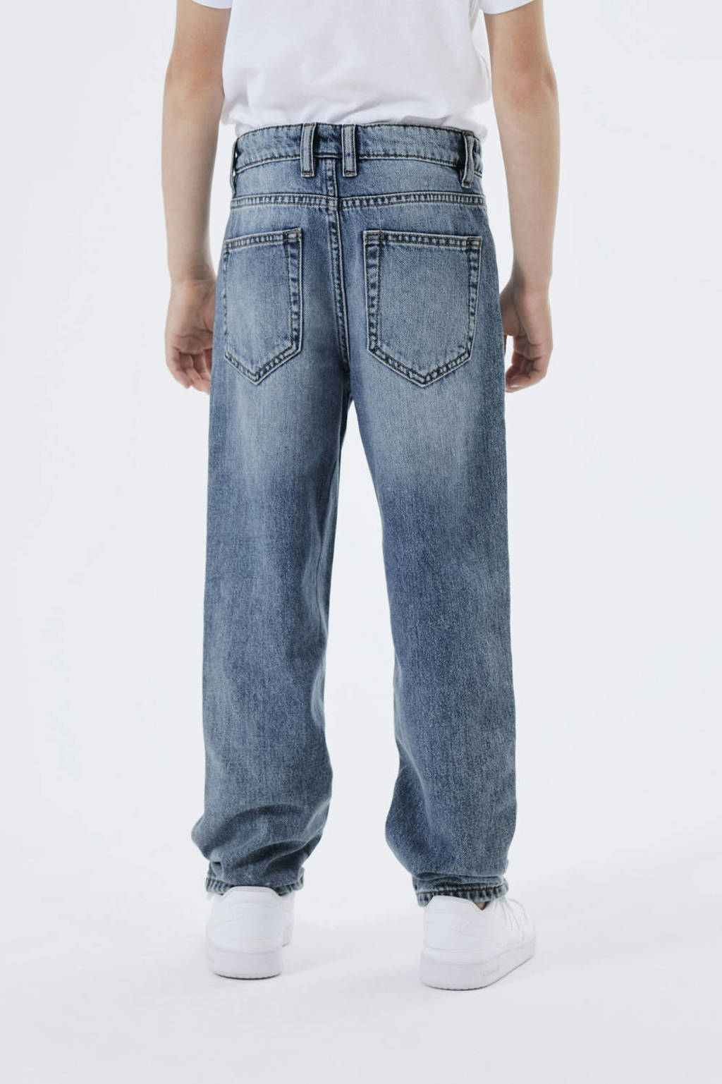 NAME IT straight fit jeans NKMRYAN medium blue denim