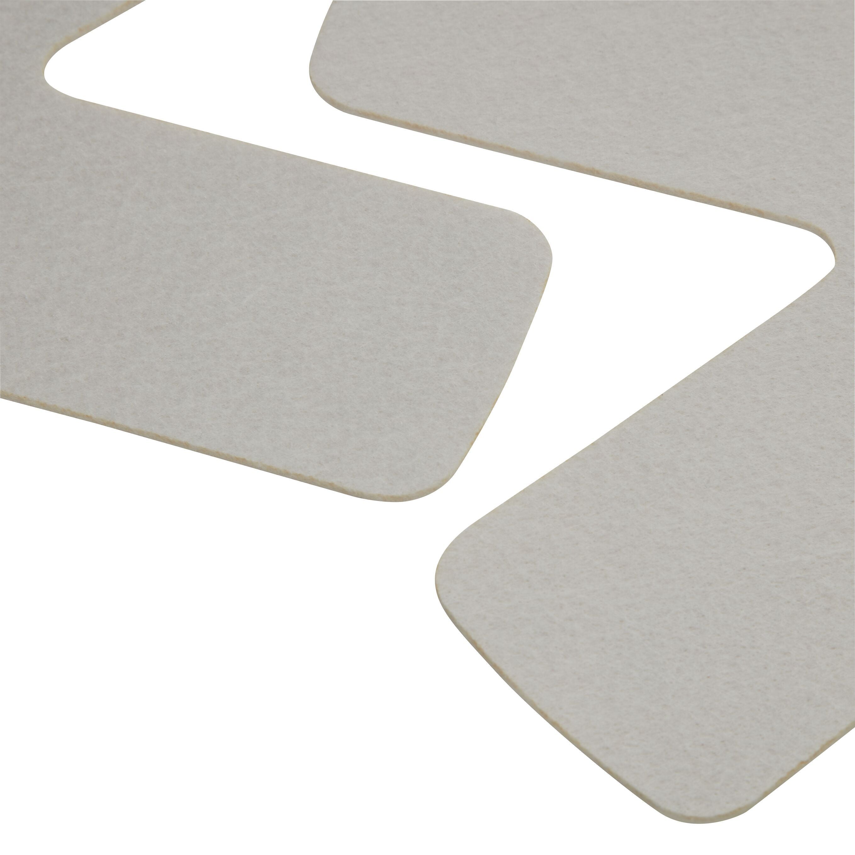 ENNIO Pfannenschoner-Set - Beige / H: 0.9 cm