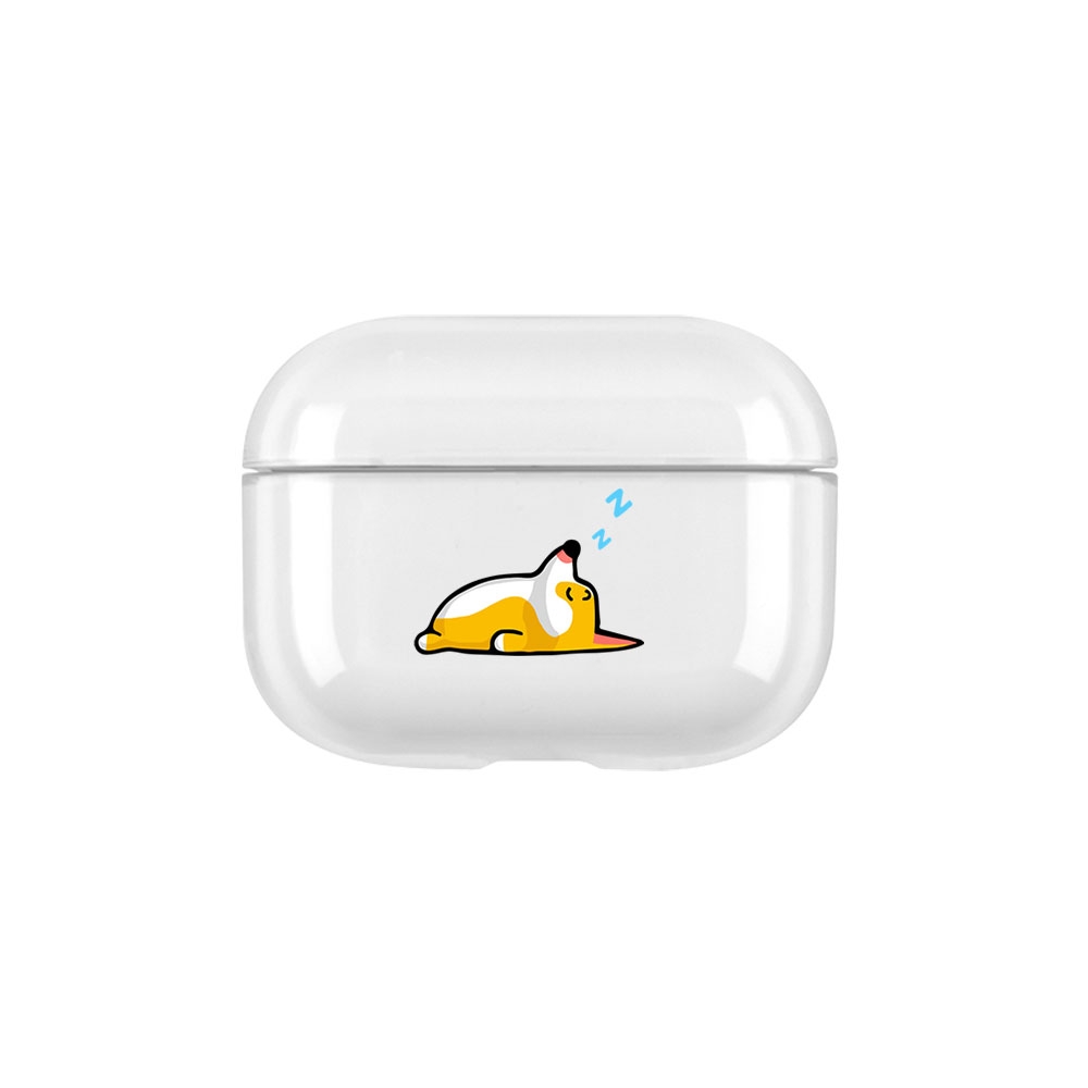 AirPods Pro Hardcase Schutzhülle Abdeckung - Sleeping Puppy