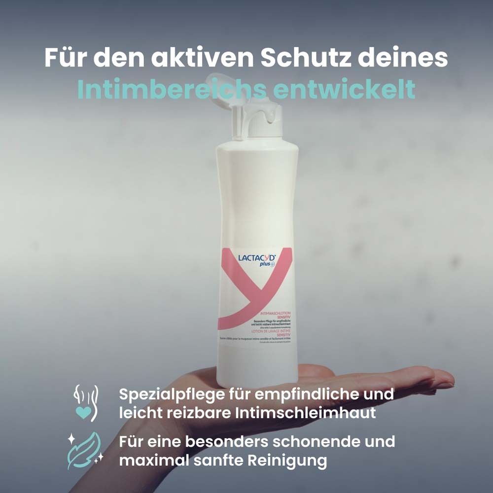 LACTACYD® Plus+ sensitive