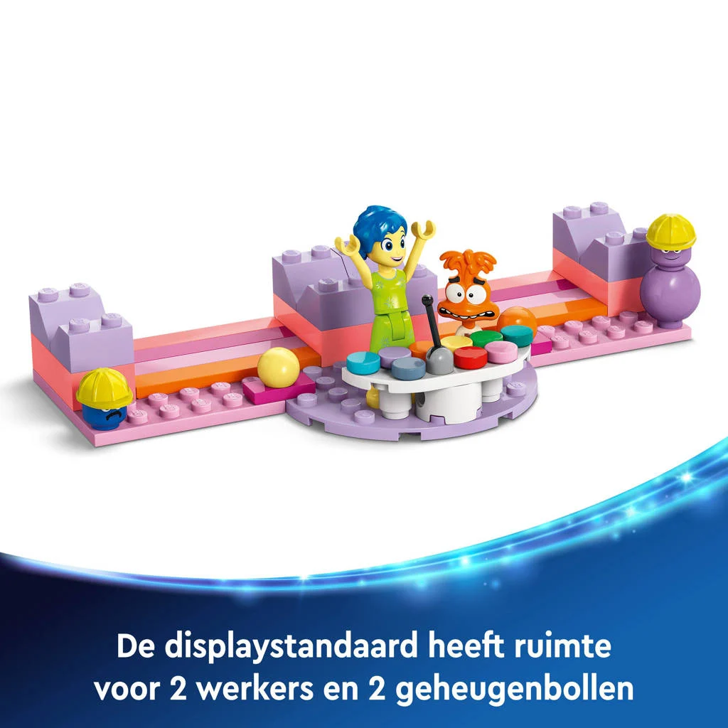 Mooie kleurrijke set voor uren plezierInside Out 2 humeurkubussen van Pixar Bouwbaar Emoties Leren Speelgoed 43248