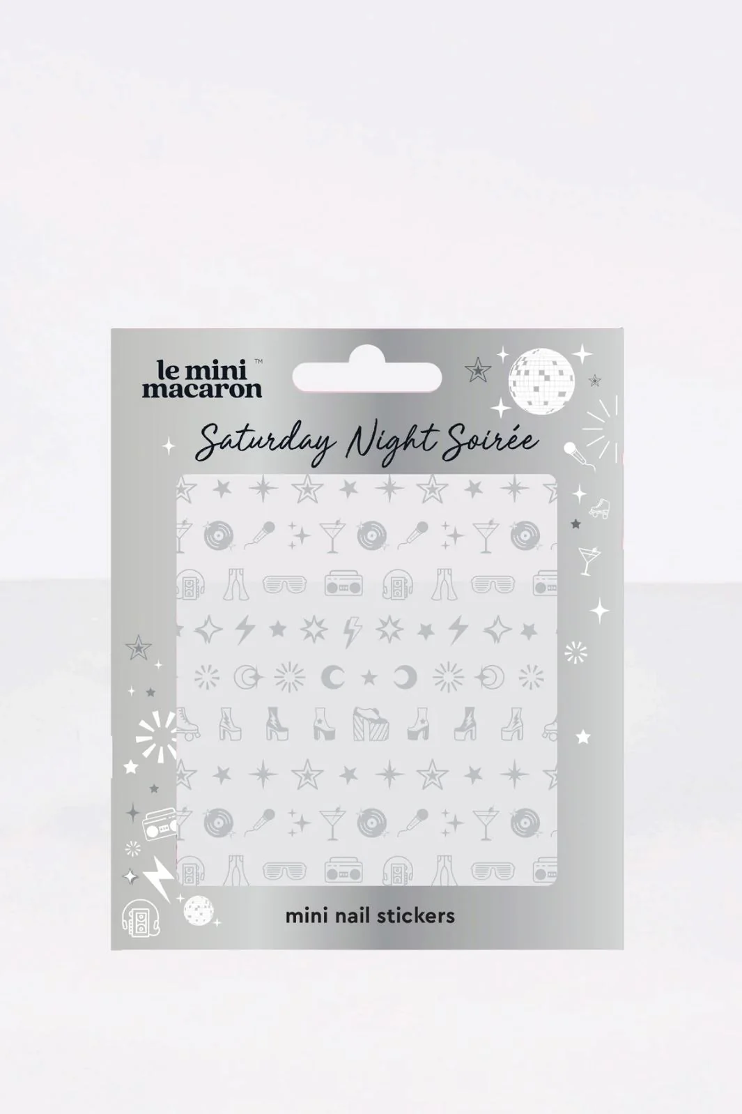 Le Mini Macaron Mini Nail Art saturday night soiree