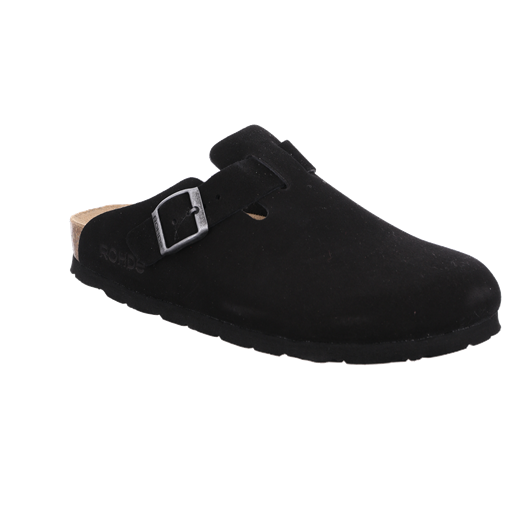 Rohde Slippers, Sort, 39