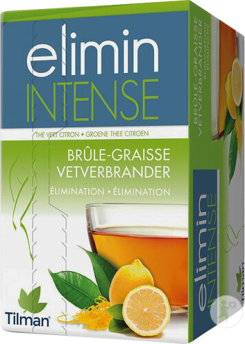 Elimin Intense Brûle-Graisse Thé Vert Citron 24 Sachets