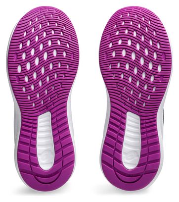 Chaussures Running Asics Patriot 13 PS Bleu/Rose Enfant