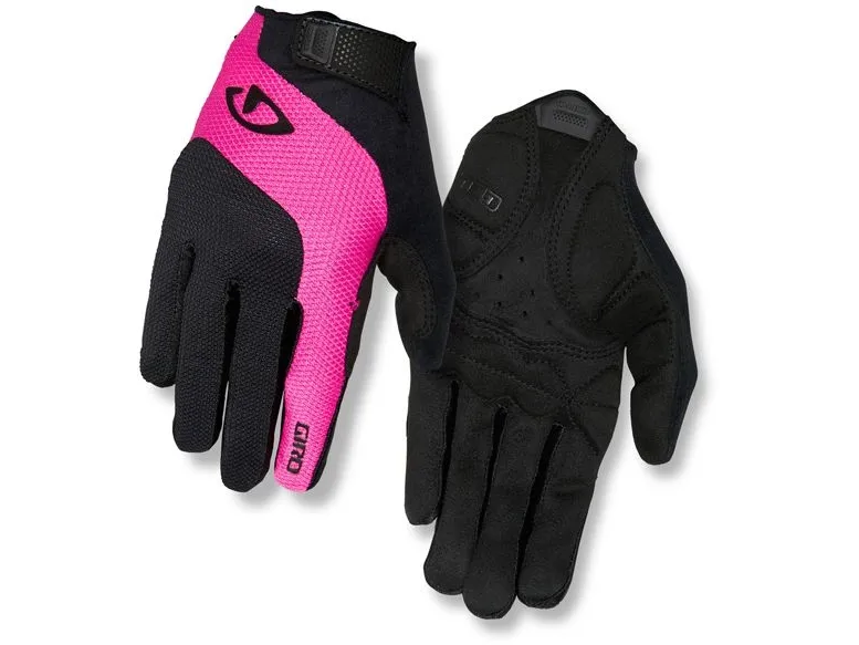 Giro cykelhandsker Tessa Gel LF sort lyserød r. S (GR-7085722)