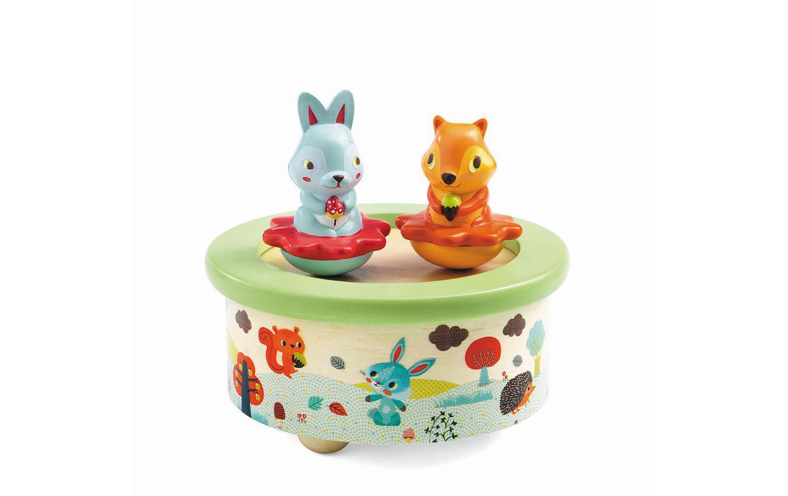 Musikspieldose Friends MelodyDetailreich gefertigte Spieluhr als Einschlafhilfe für Kleinkinder