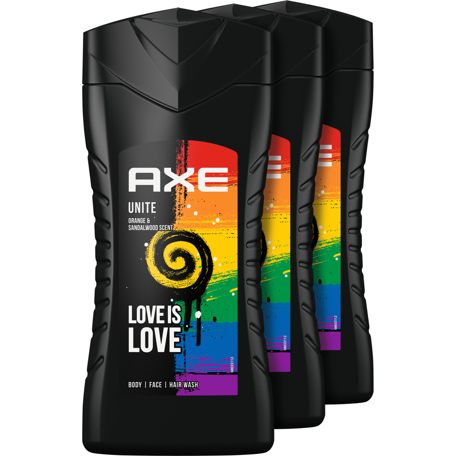 Axe Dusch Love is Love 3 x 250 ml