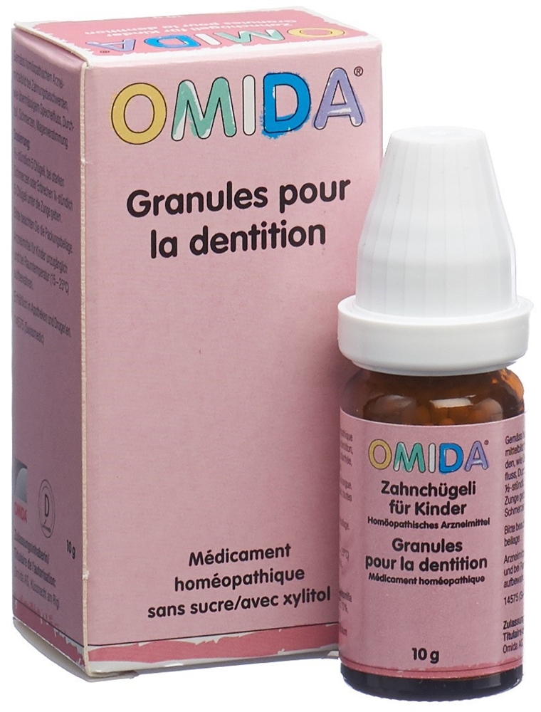 Omida Zahnchügeli für Kinder Glob ohne Zucker Fl 10 g