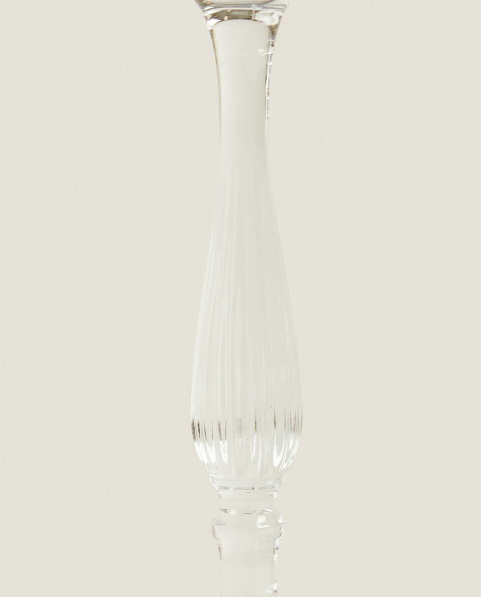 VIDRO DE CRISTAL SIMPLES PARA FLAUTA
