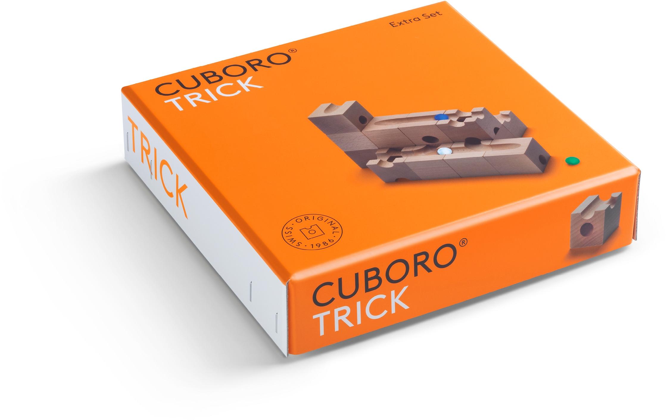 Kugelbahn Zubehör CUBORO TRICK<br>Extra-Set für trickreiche Bahnen