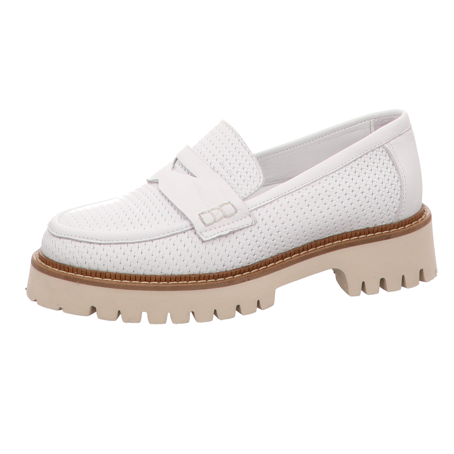 Lauter Lady Loafer weiß weiss/weiss kombi