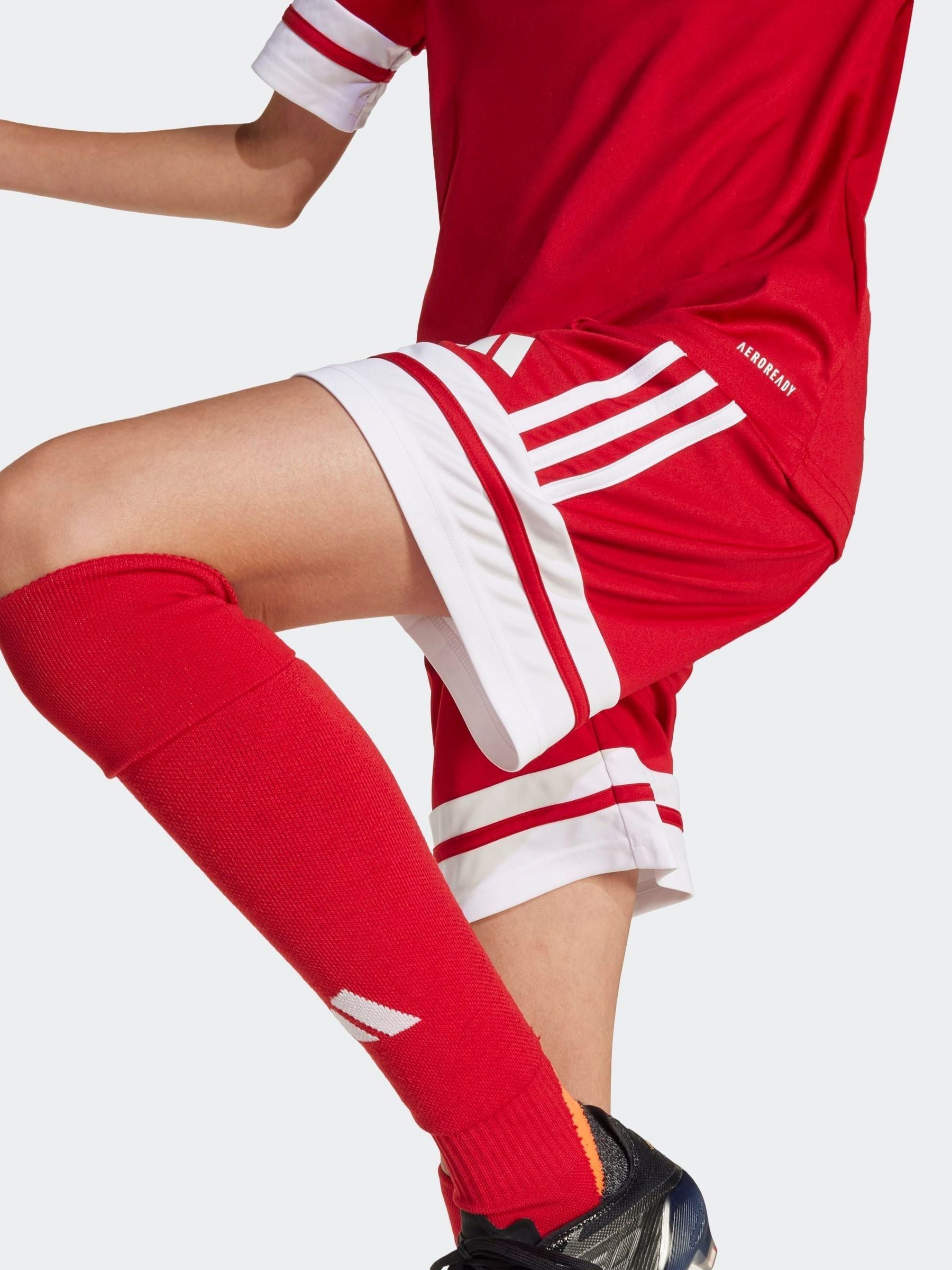 Rood - adidas Squadra 25 kindershorts