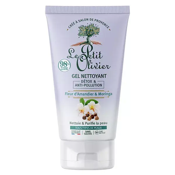 Gel de Limpeza Detox e Antipoluição Le Petit Olivier 150ml