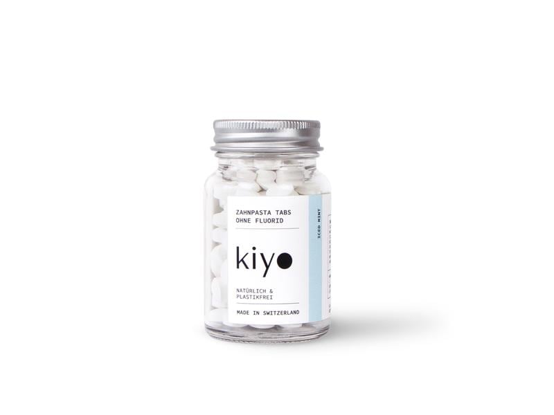 Kiyo Natural Zahnreinigungs-Tabletten ohne Fluorid 124 Stüc Natürliche Zahnputztabletten aus Die Höhle der Löwen