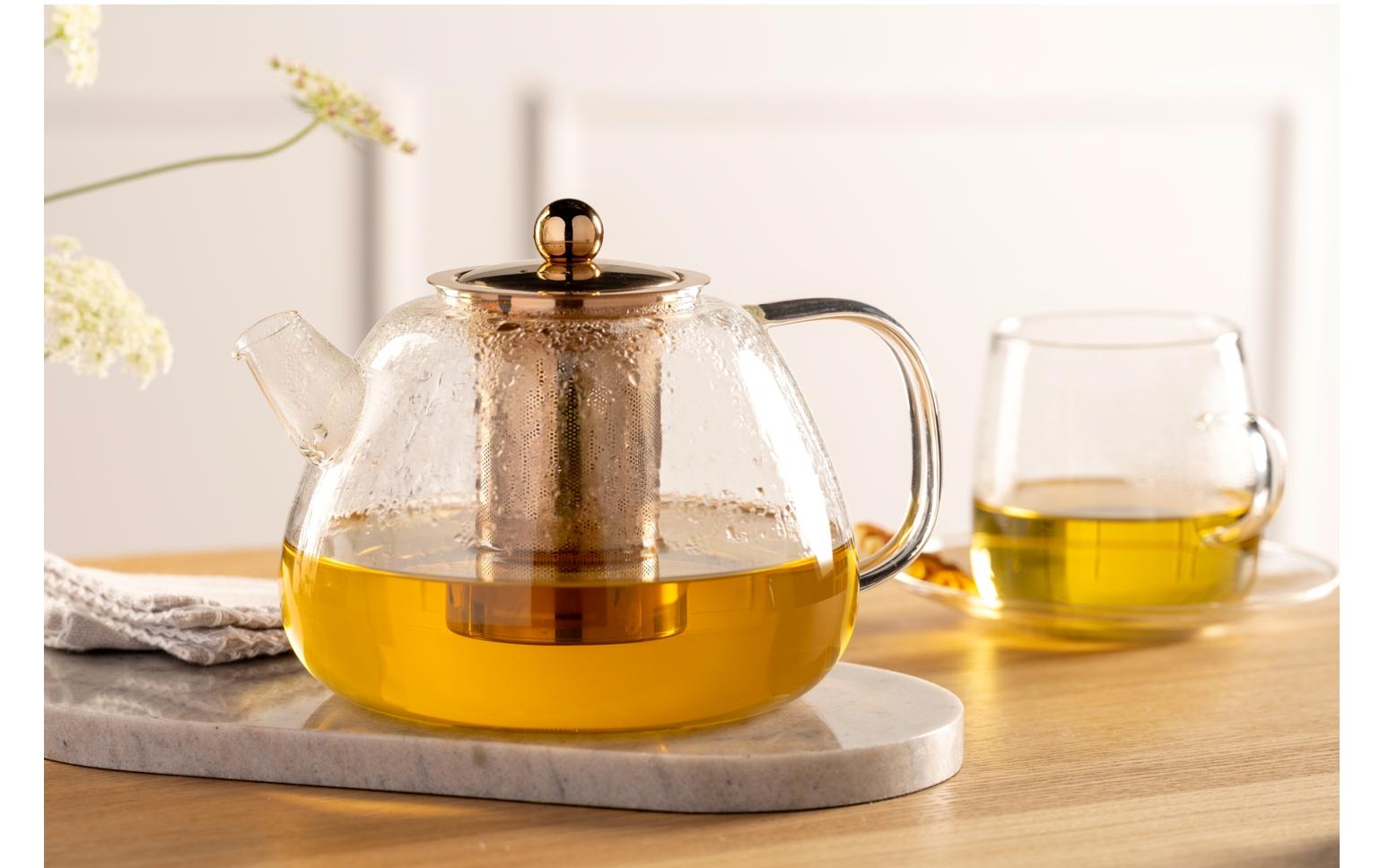 Teekanne Tè per te 1.5 l, TransparentTeebereiter
