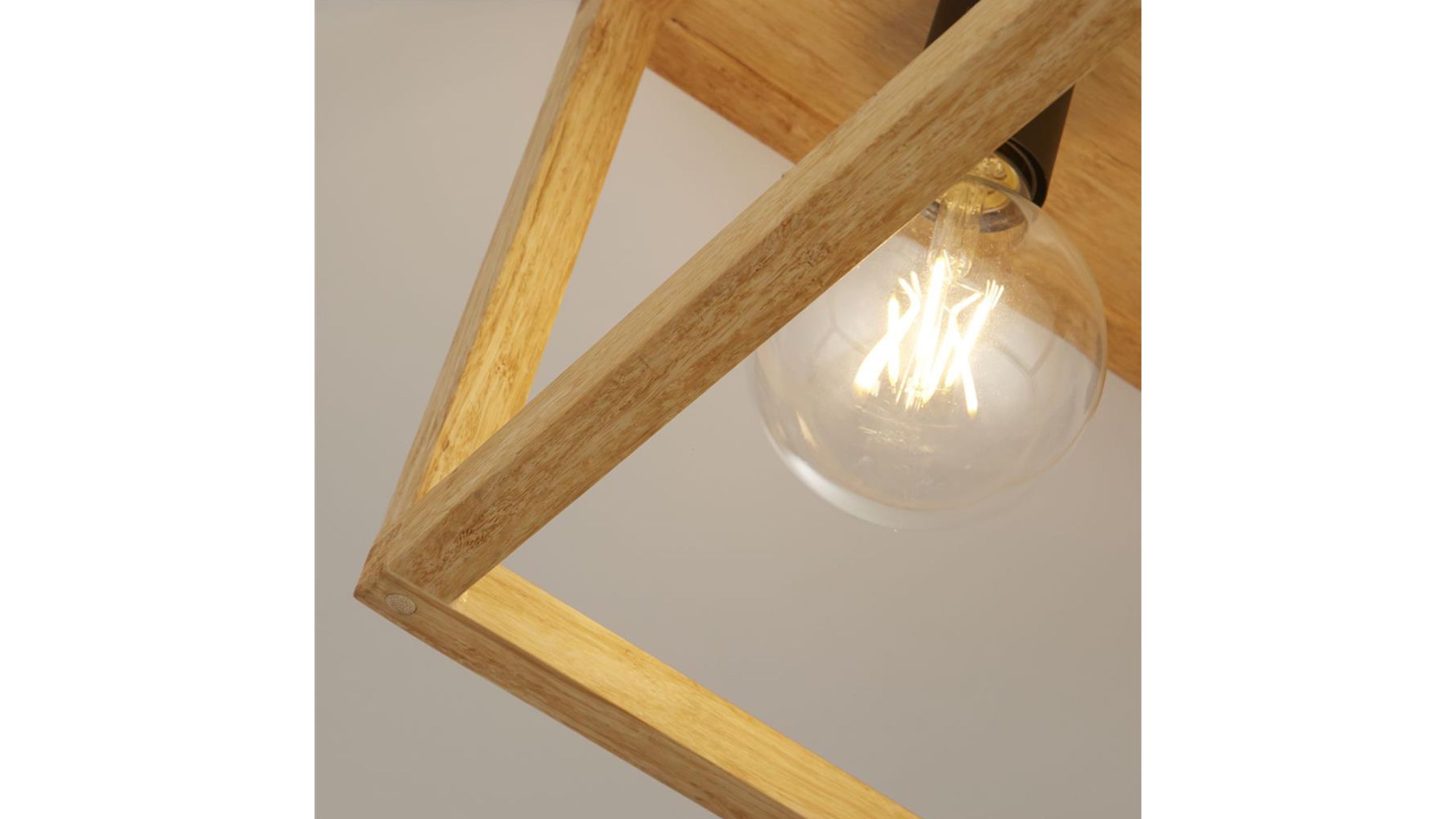 Plafondlamp 54742-4NA Square B36 x D36 cm