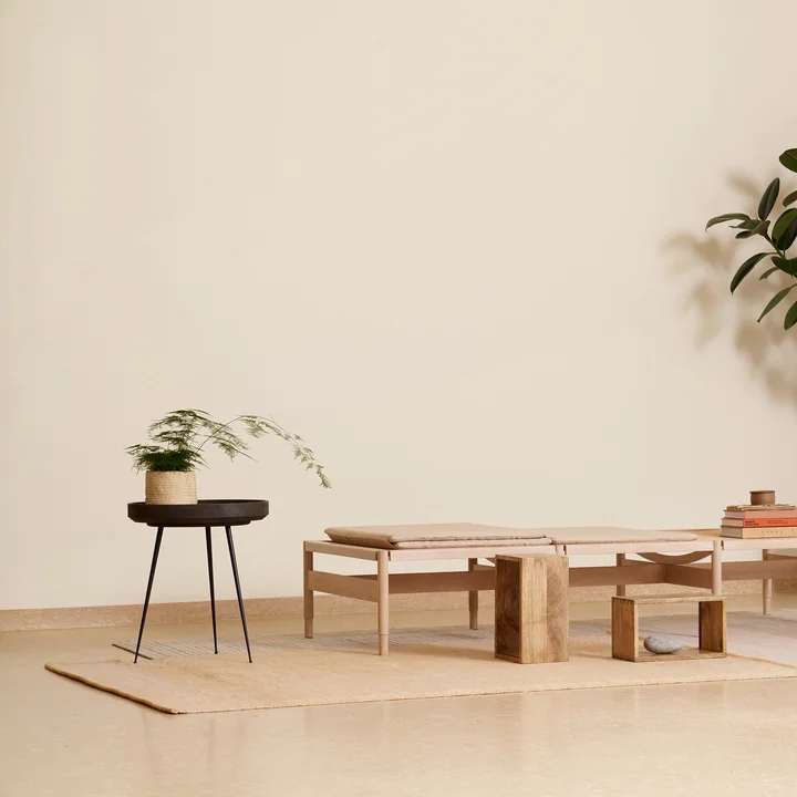 Mater - Bowl Table small, Ø 40 x H 38 cm, schwarz