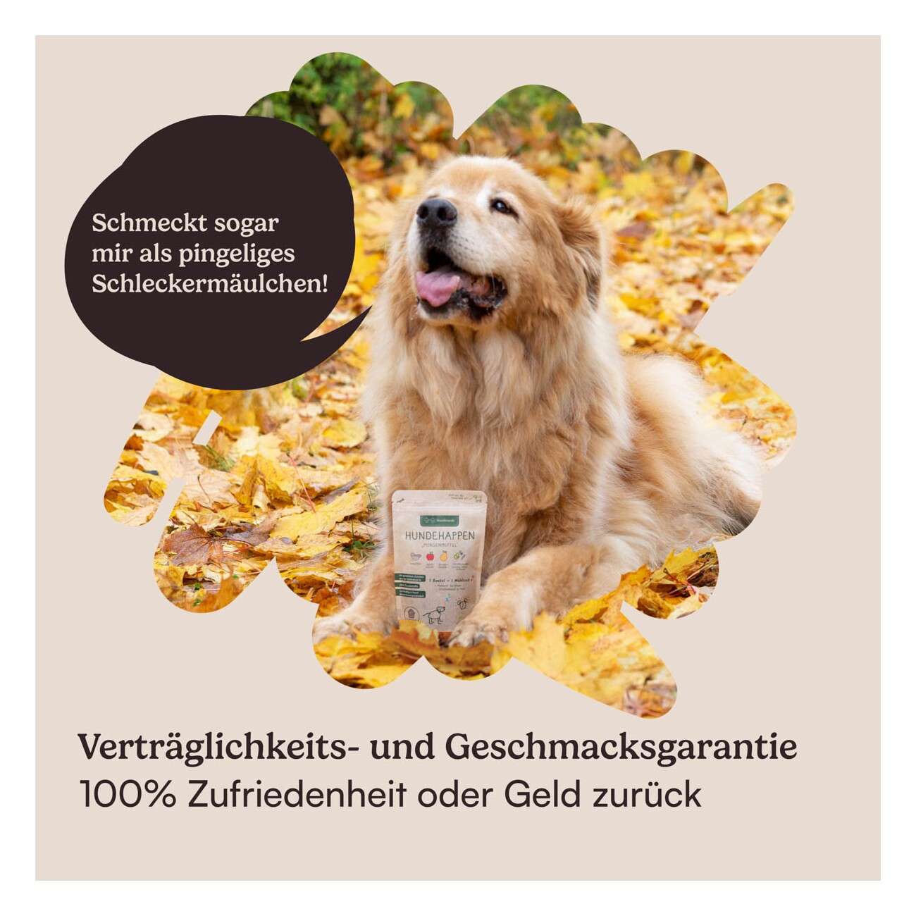 Hunderunde Morgenmuffel vegane Snacks 375 g