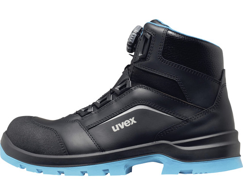 S3 veiligheidsschoenen Uvex BOA draaisluiting zwart maat 39