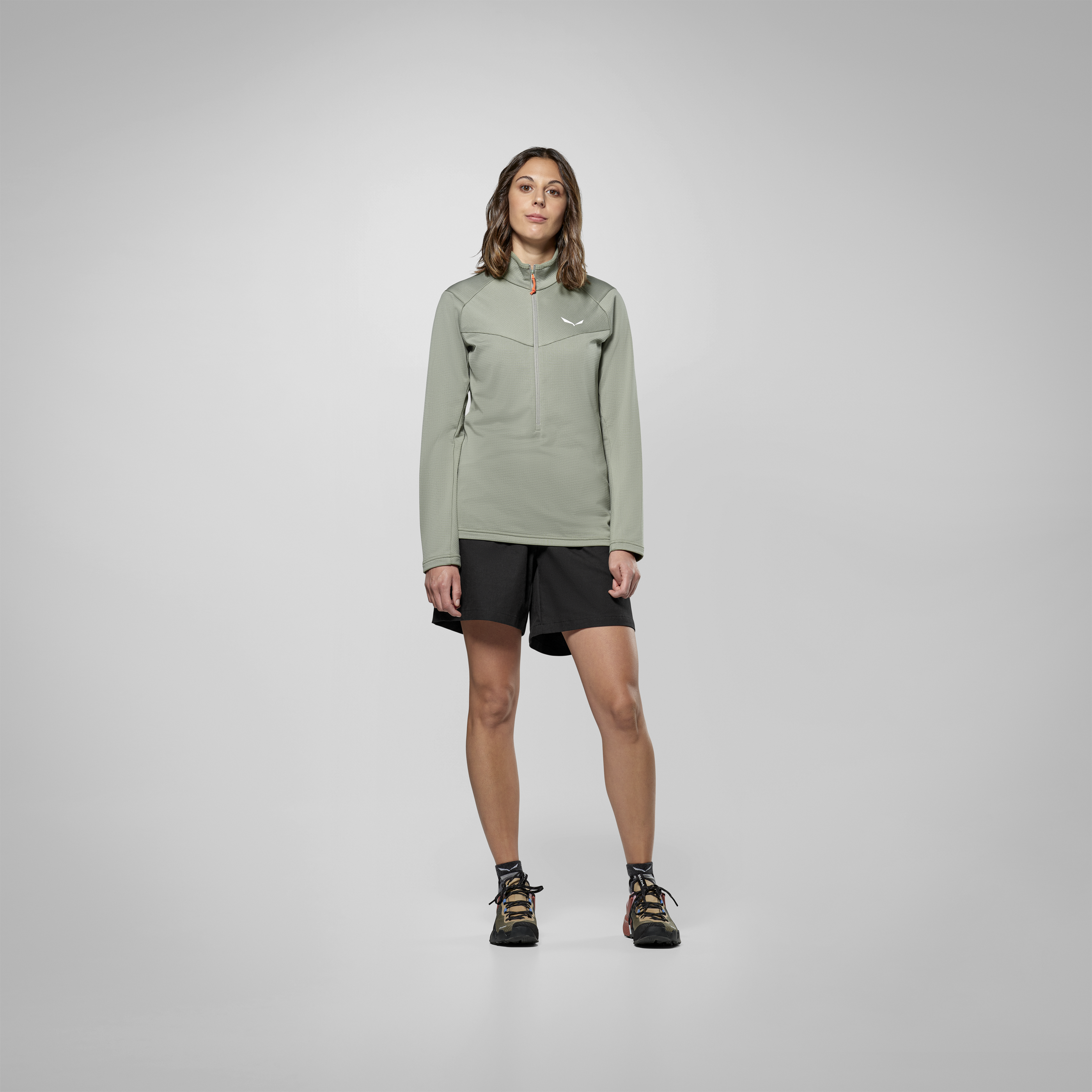 Puez Cammino Polarlite Half Zip Jacke Damen