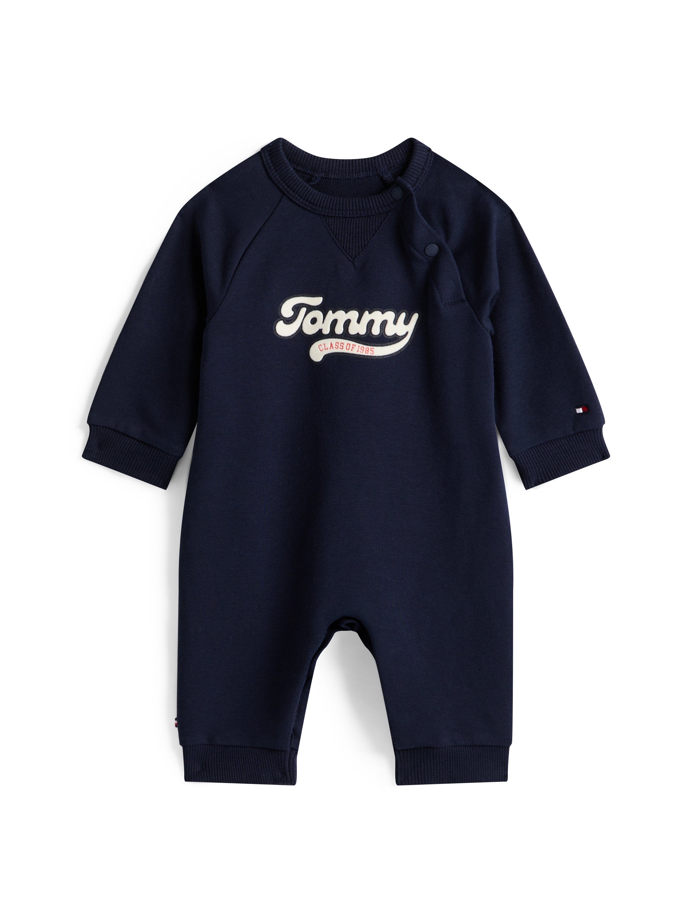 Tommy Hilfiger Langarmbody »TOMMY APPLIQUE COVERALL L/S«, für Babys
