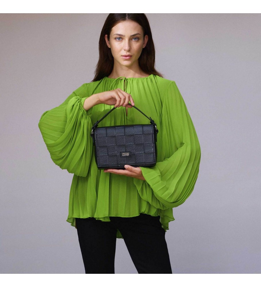 Bolsa de ombro Lois LOIS 316578 na cor preta