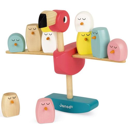Janod evenwichtsspel flamingo