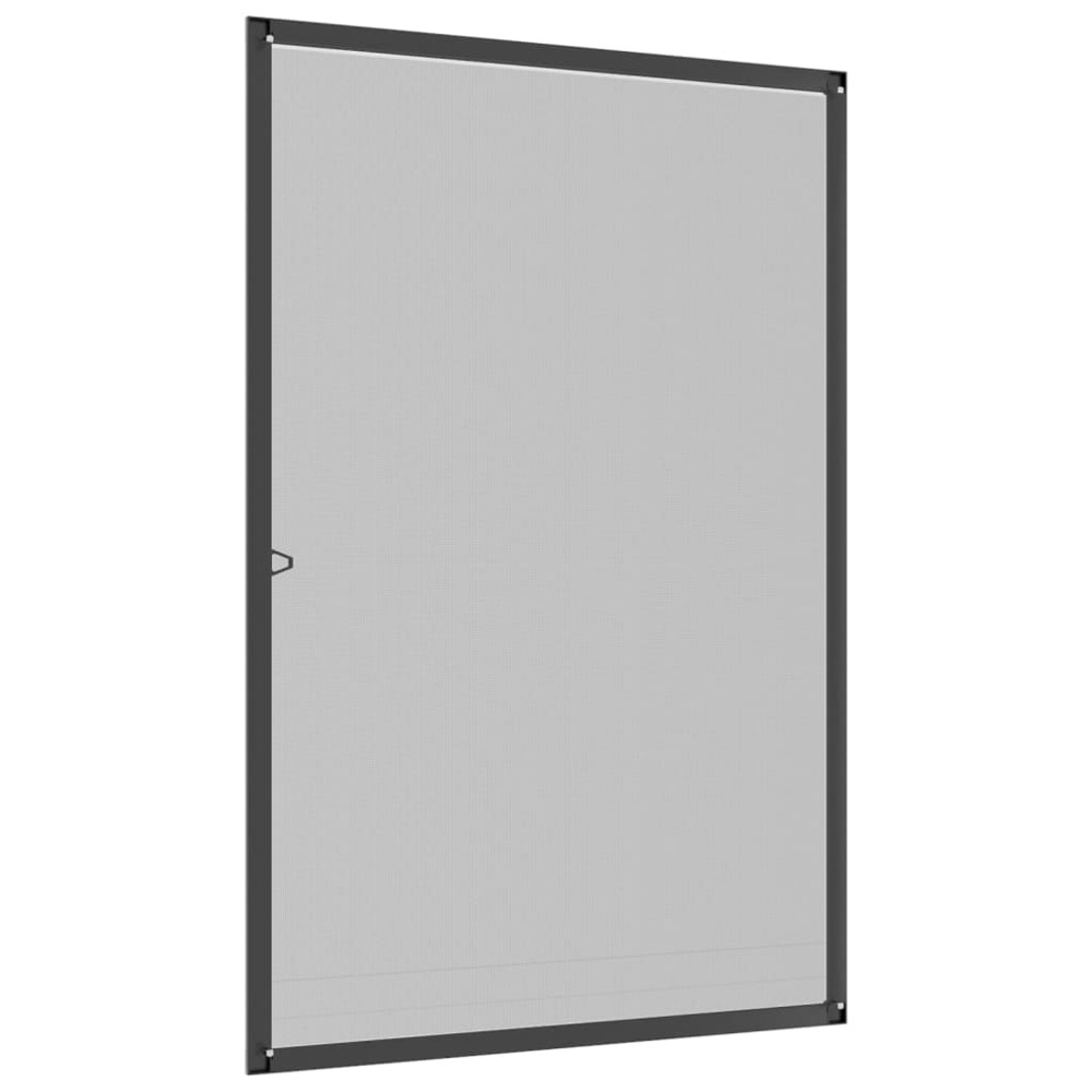 Moustiquaire pour fenêtres anthracite 80x120 cm