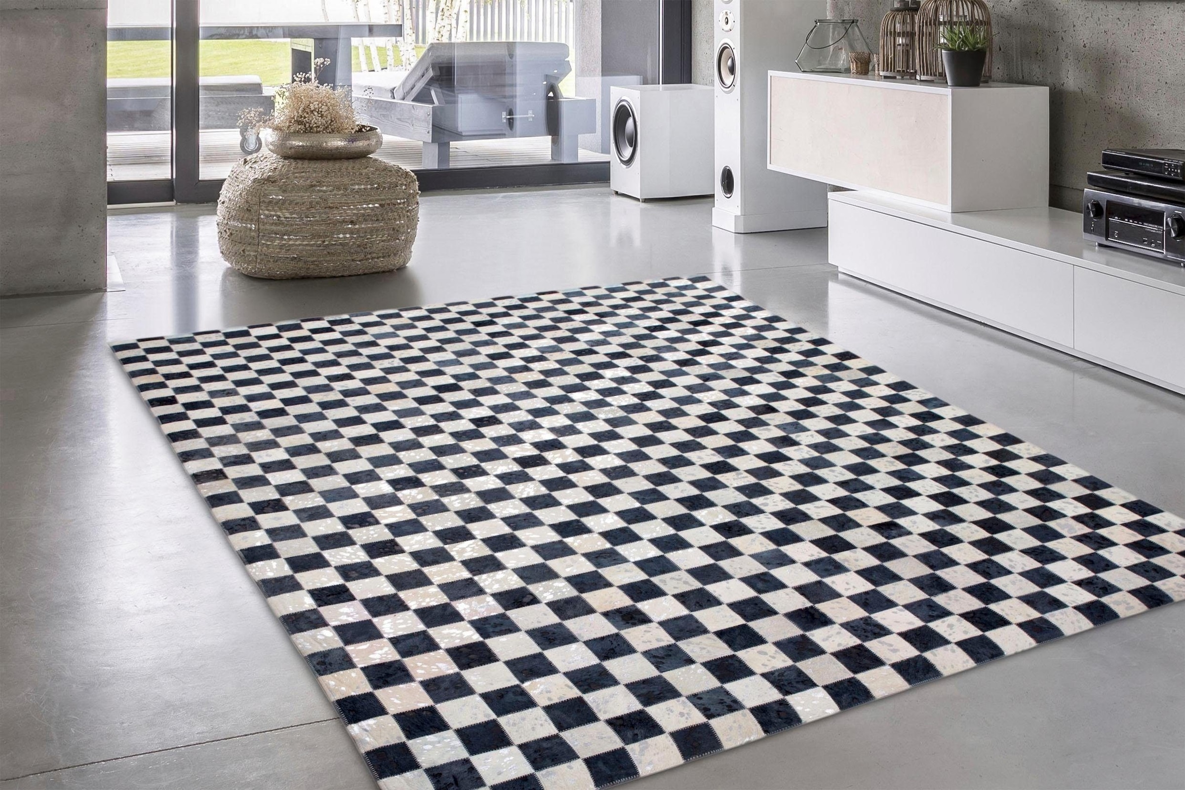 calo-deluxe Fellteppich »Audra 200« rechteckig 8 mm Höhe echtes Rinderfell, Wohnzimmer