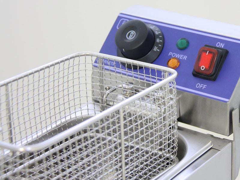 Weber Home Gastronomie-Fritteuse Mit 6 Liter brutto (3.5 Liter netto) Ölfüllmenge