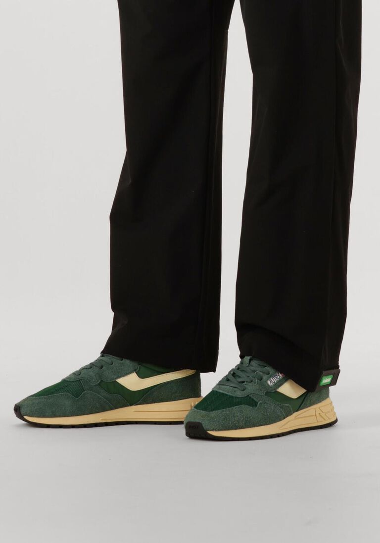 groene autry lage sneakers reelwind low man