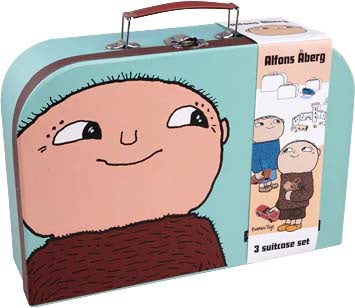 Barbo Toys Alfons Åberg Koffert Sett 3-Pack
