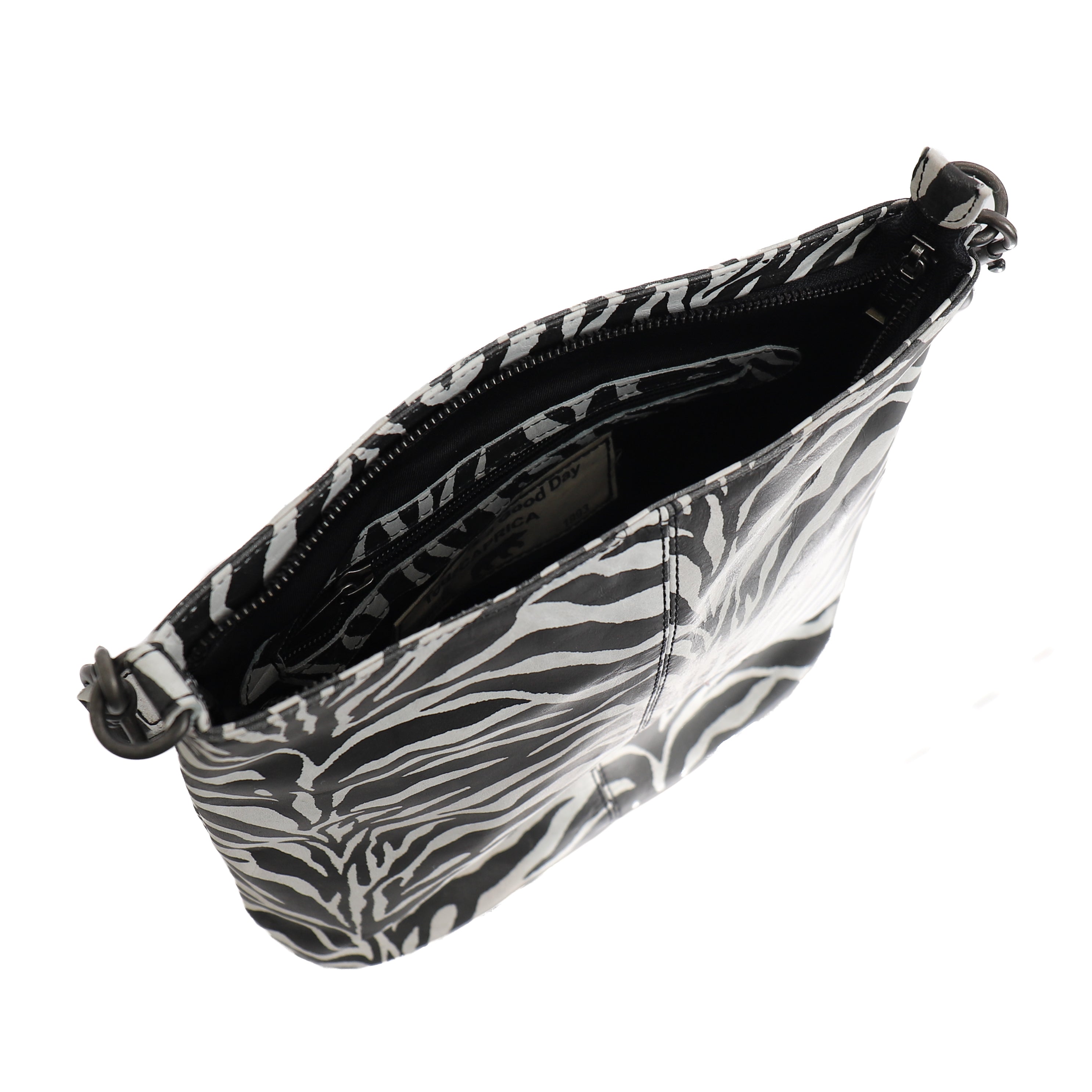 Buideltasje 'Caprica' zebra Zebra