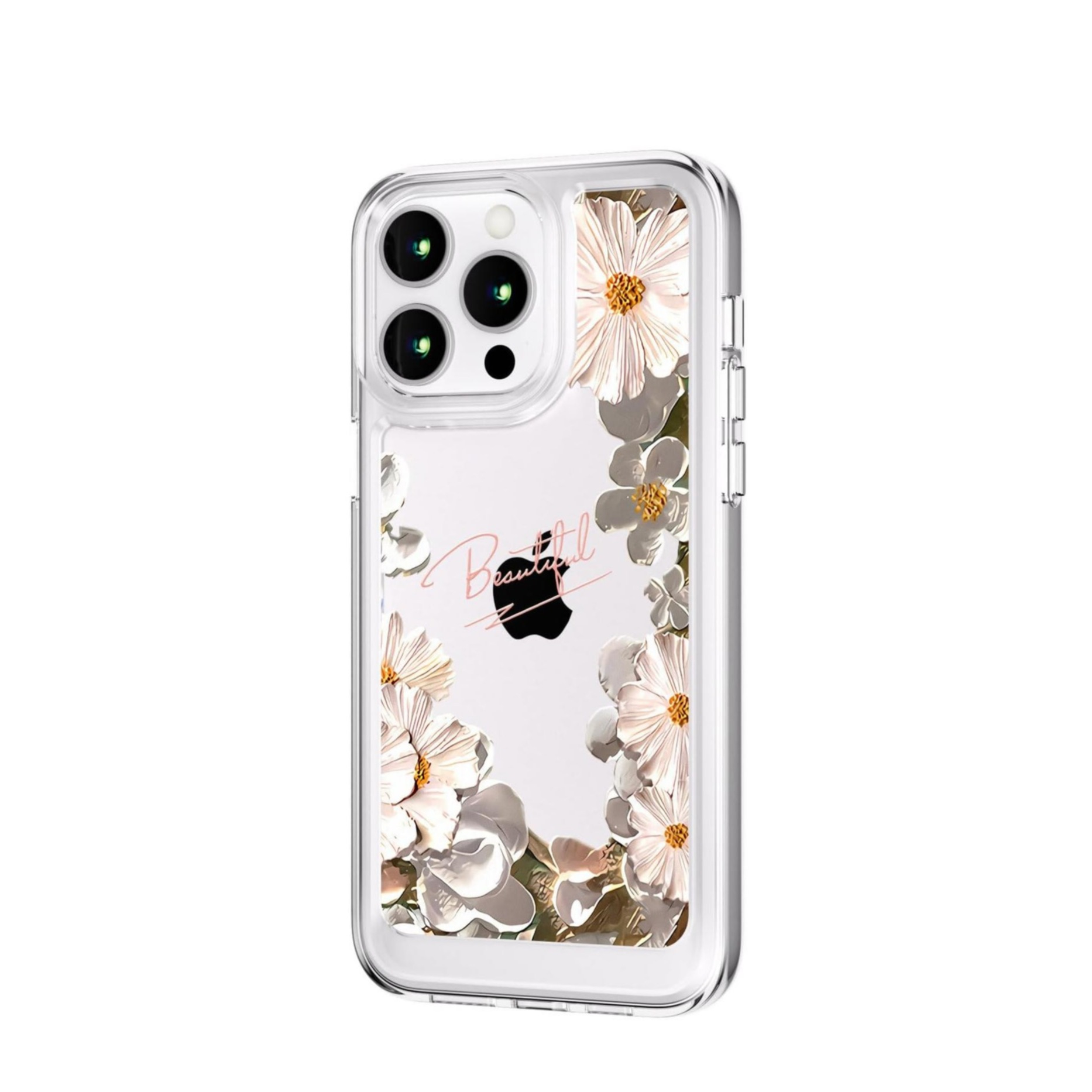 iPhone 16 Gummi Case Schutzhülle mit Kameraschutz - Beautiful Flowers