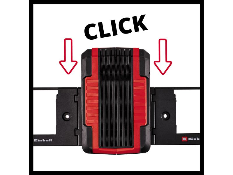 Einhell Halterung für Power X-Change Akkus Akku-Wandhalterung für maximale Flexibilität