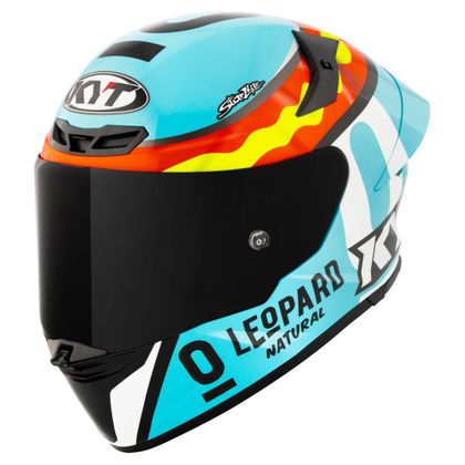 Casque KYT TT-REVO LEOPARD REPLICA SPANIARD - Multicolore