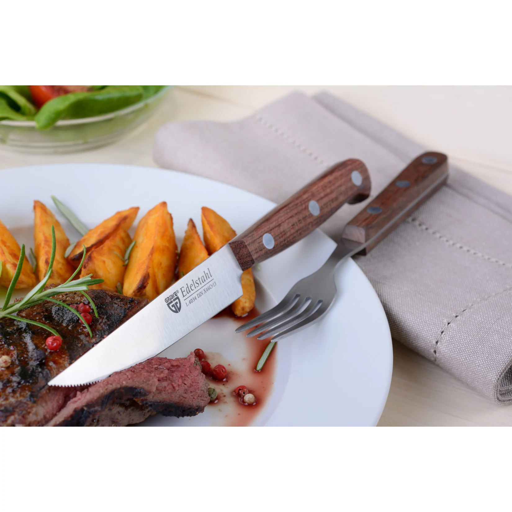 GRÄWE Steakbesteck BUBINGA