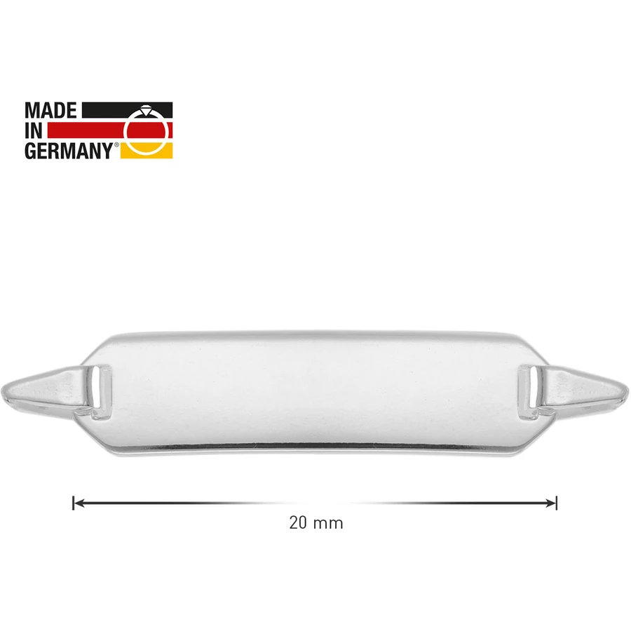 trendor Gravur-Armband für Baby 925 Silber 1412 cm silver