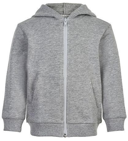 Minymo Cardigan - 2-pak - Gråmeleret/Navy