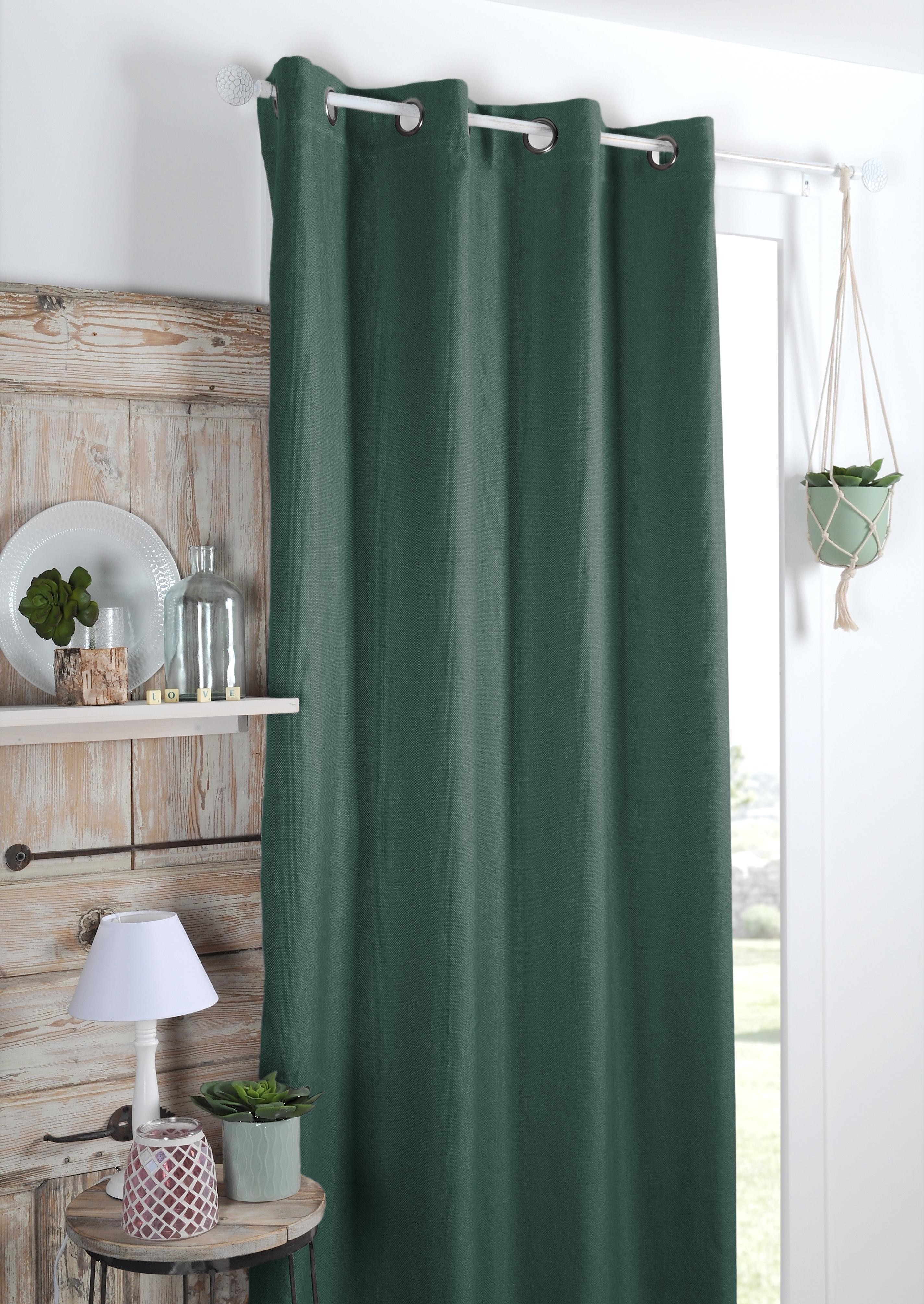 COPENHAGUE RIDEAU OCCULTANT 140X260CM SAPIN