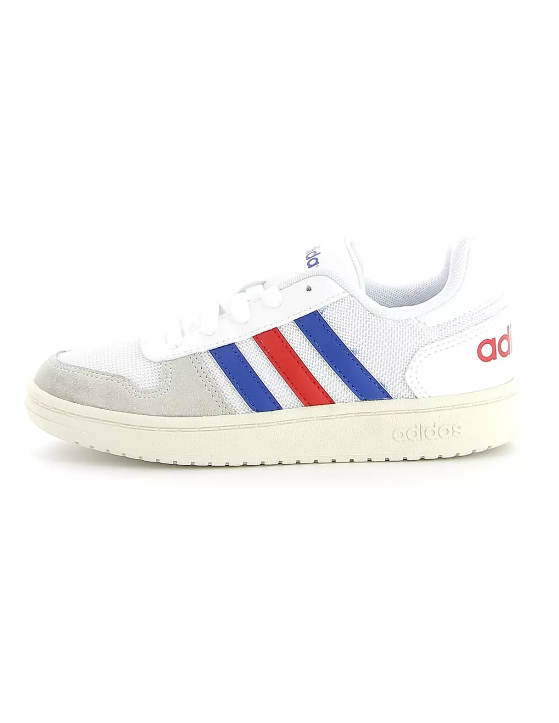 ADIDAS HOOPS 2.0 K - Sneakers Blanc