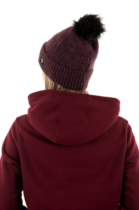 Bonnets columbia winter blur pom pom 608 moonvista