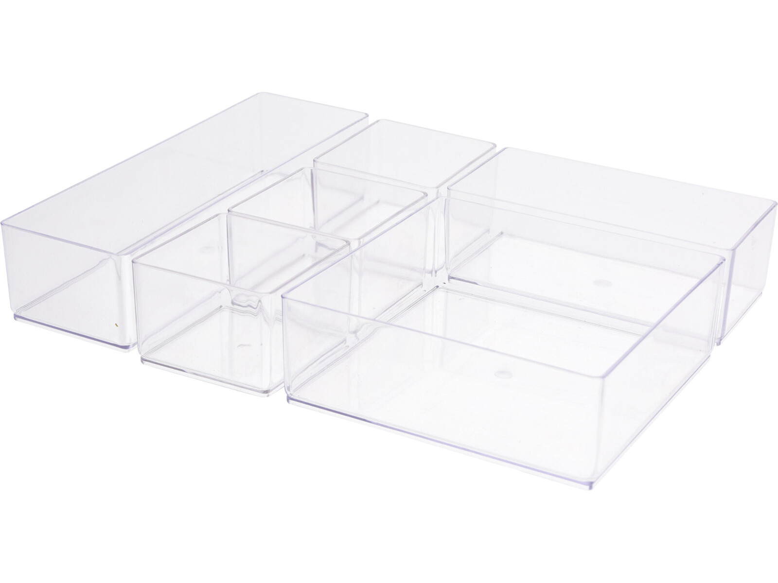 ORGANIZADOR DE GAVETAS 6 PEÇAS 22.5X30X5CM