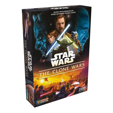 Asmodee ZMAN Star Wars: The Clone Wars (Ein Brettspiel mit dem Pandemic-System)