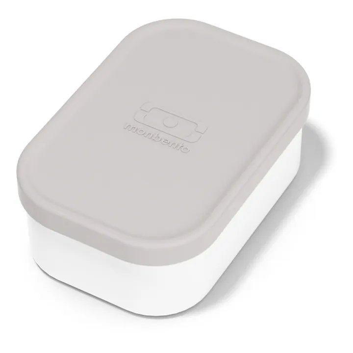 Monbento Boites de compartimentation pour bento MB Extra - Set de 4 | Gris