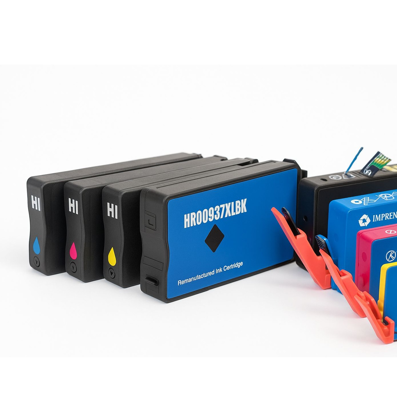 Ersetzt HP 937 Druckerpatrone Printer Tintenpatrone (800 Seiten) - Cyan