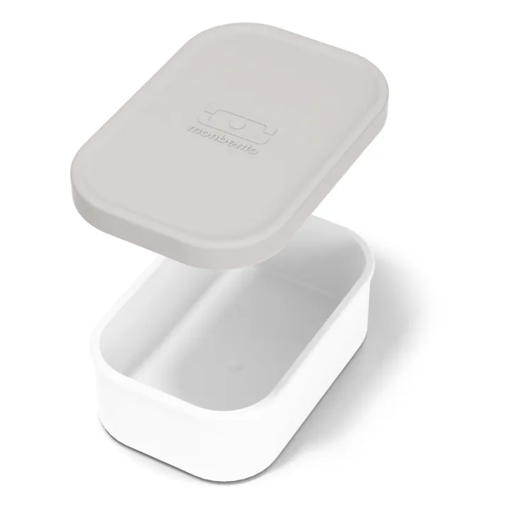 Monbento Boites de compartimentation pour bento MB Extra - Set de 4 | Gris