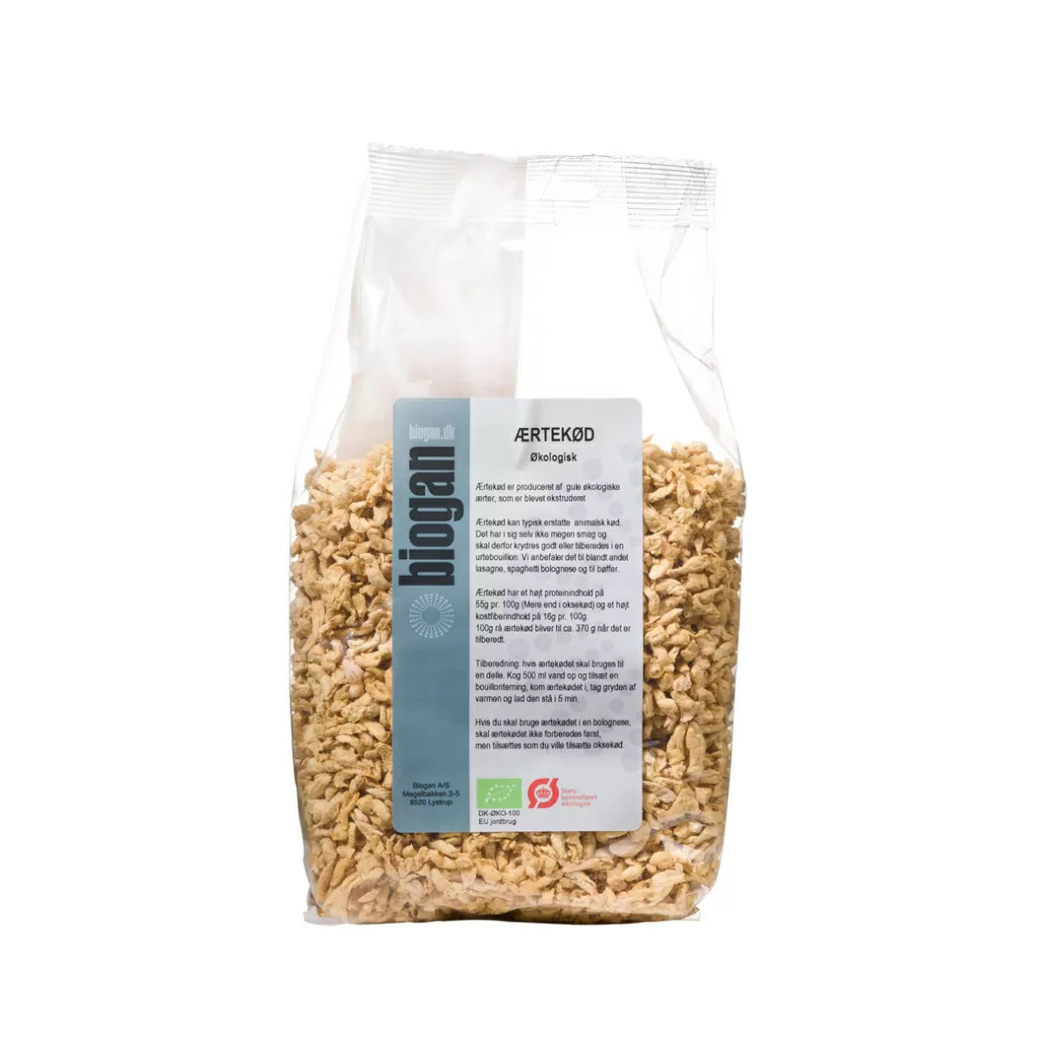Biogan Ærtekød Ø - 250 g