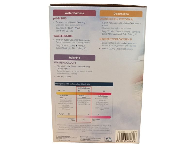 Planet Pool Spa Pflegeset Chlorfrei   Duft Pool-Chemie